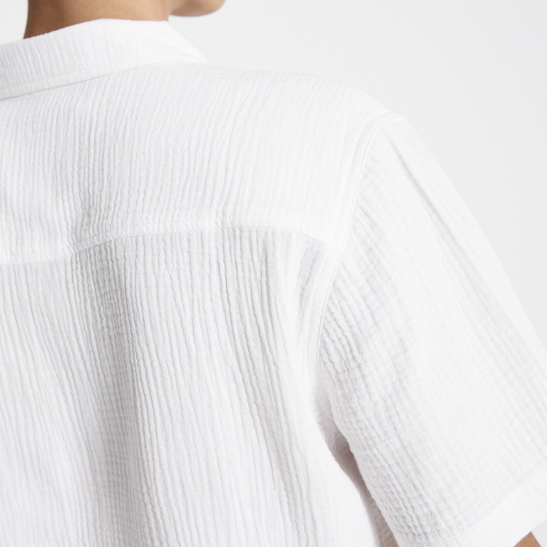 Kurzarmhemd "Isak Muslin"